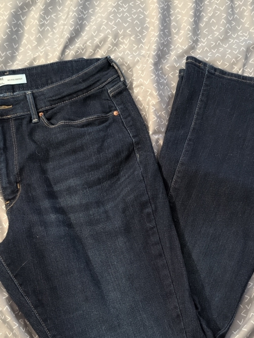 Signature by Levi Strauss Dark Indigo Bootcut Jeans